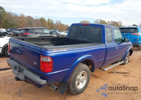 2004 Ford Ranger Edge из США, поврежденный, VIN 1FTYR14E24PA81858